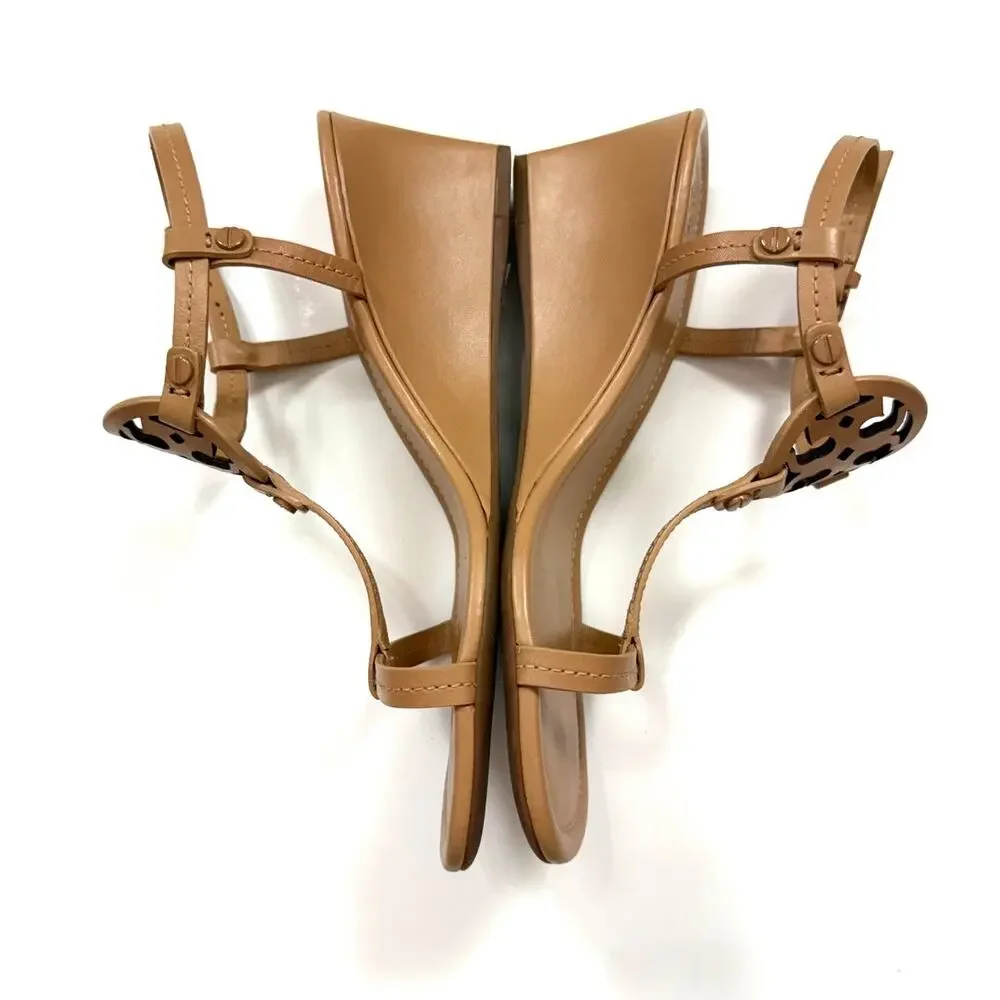 Tory Burch Miller 60MM Wedge in Dusty Cypress